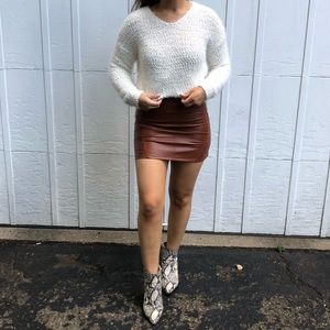 Chestnut Brown Skirt